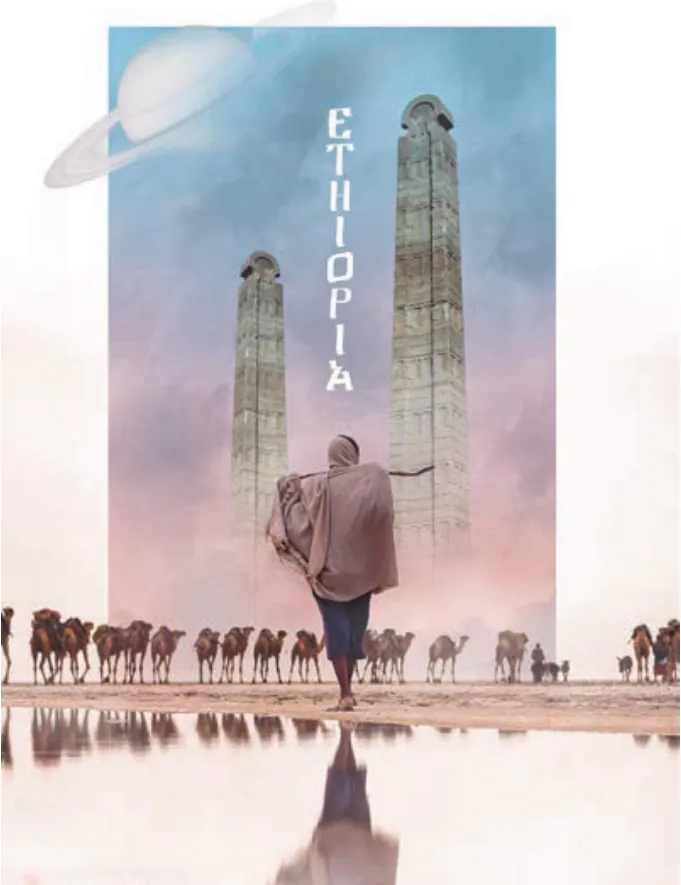 Ethiopia series: Photo manipulation and art direction