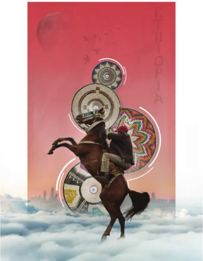 Ethiopia series: Rider in the clouds